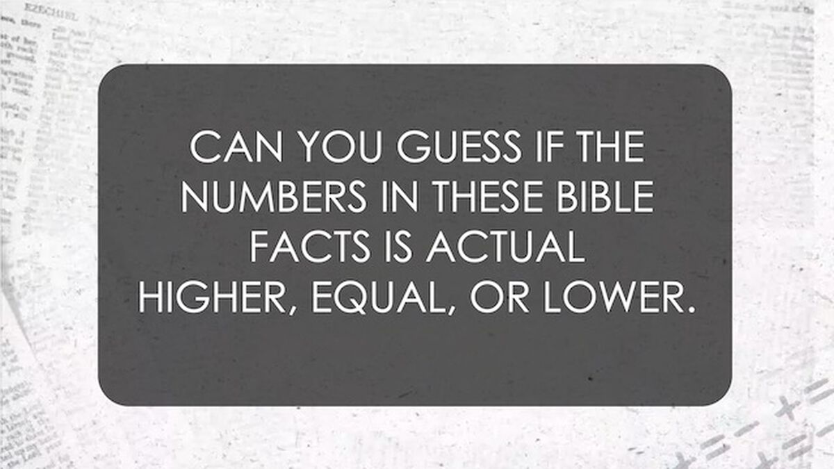 Bible Number Knowledge image number null